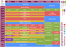 Parrilla de programacion